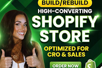 create a shopify website for your business