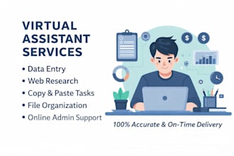 be your virtual assistant for online tasks
