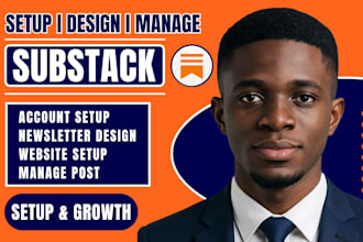 design substack newsletter substack setup manage substack post substack expert