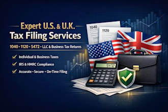 do US and UK tax filing 1040 1120 5472 llc tax return business tax prep