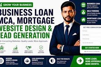 generate mortgage leads business loan mca loan leads mortgage loan website