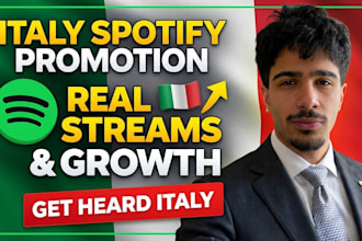 do spotify music promotion in italy
