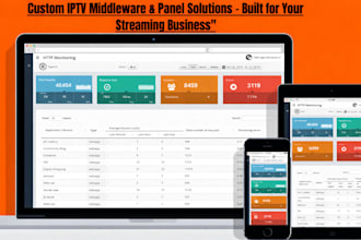 build a custom iptv middleware or panel for your service