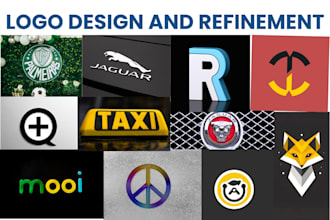 do logo refinement, design, redesign, cleanup, resize, edit, modernize in 1 hour