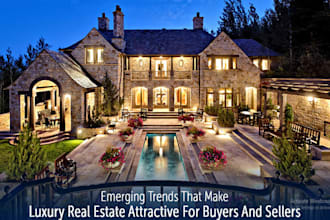 design luxury real estate pitch deck real estate listing powerpoint presentation