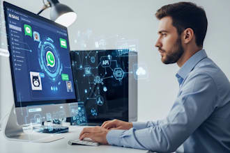 develop custom ai saas app, ai software, whatsapp ai, API integration, ai agents