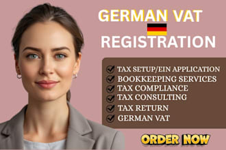 do german vat registration, germany tax filing, corporate tax income tax, vat id