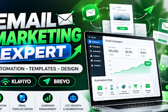 email marketing expert email automation email template klaviyo brevo design