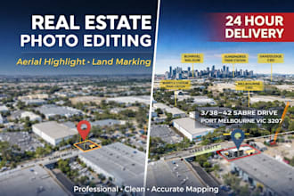 edit real estate and drone photos professionally