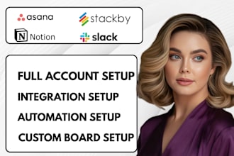 integrate zapier with asana stackby notion slack and task automation