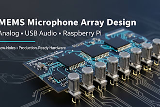 design low noise mems mic arrays with analog usb audio for raspberry pi