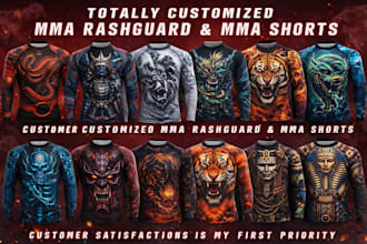 design MMA bjj rashguard, sublimation jersey, sportswear, apparel