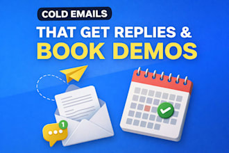 write high converting cold emails that book demos and get replies