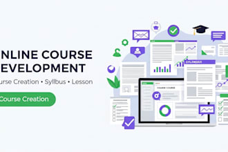 develop online course, course creation, course syllabus, lesson plan