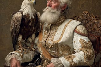 paint baroque inspired art in realism