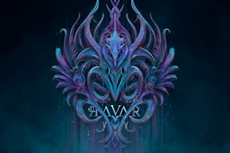 create a professional fantasy logo artwork