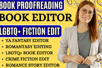 proofread, edit lgbtq fiction, ya fantasy book, lbgtq, romantasy, romance editor