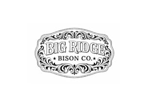 design cool western themed bison ranch logo