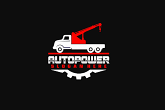 create attractive and imagination towing logo design