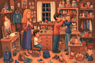 create childrens book illustrations