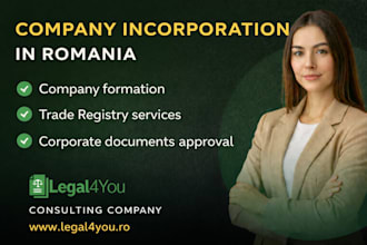 register your company in romania with registered office and accounting