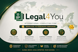 register your company in romania with registered office and accounting