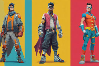 design you a character or superhero