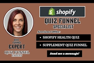 build health quiz supplement funnel assessment vitamin picker quiz design