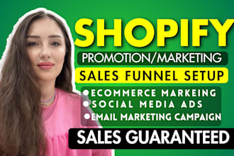 ecommerce shopify marketing shopify promotion to increase sales and traffic