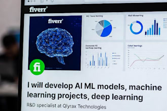develop ai ml models, machine learning projects, deep learning