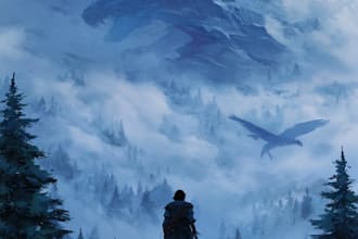 design a premium dark fantasy or gothic romance book cover