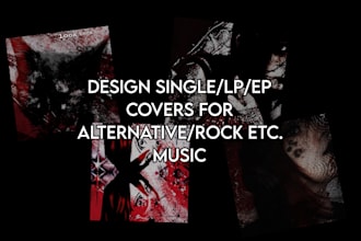 design personalized music covers for alternative music