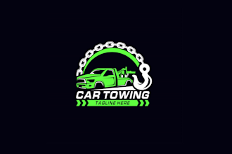 create professional and specially towing logo design