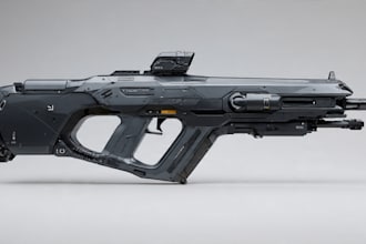 design creative concept art of weapons and items