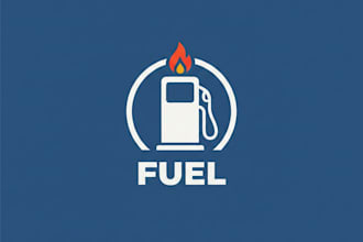 design a professional gas logo for your company or brand