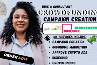 do crowdfunding campaign gofundme creation approve crypto ads marketing