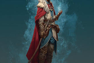 dnd character art and dnd character art