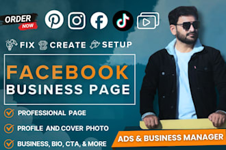 make professional facebook business page
