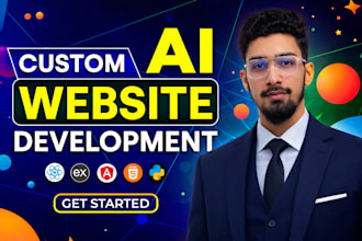 develop ai website, ai chatbot, ai web application, ai software developer