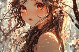 draw a anime character
