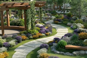 design and render your landscape design