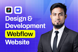 design webflow website, figma to webflow, webflow expert