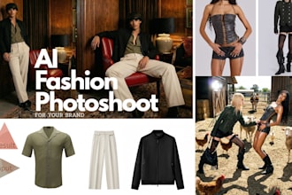 do ai fashion photoshoot for your brand