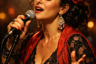 record professional spanish vocals as a latin pop and reggaeton singer