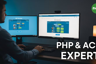 develop a custom wordpress tool, website calculator, web app