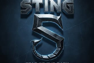 design a professional sting logo for your brand or team