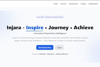 create saas platform, dashboard or custom web application