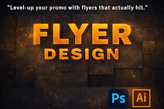 create professional marketing flyers, banners, and standees