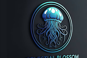 do custom vintage kraken octopus mascot ship logo