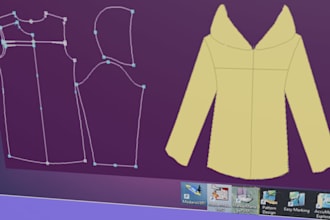 create professional garment patterns and grading in cad